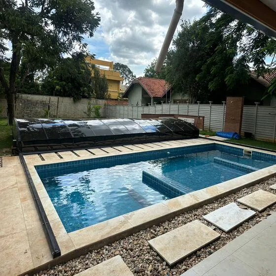 Cobertura Retrátil para Piscina - Toldos em Americana