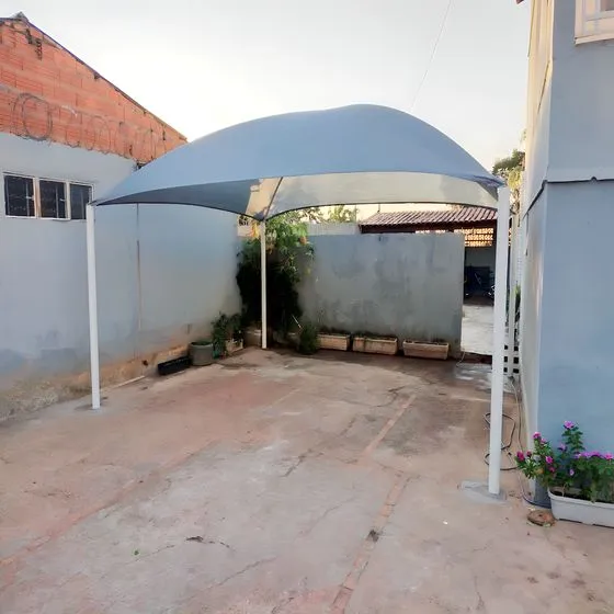 Sombreadores para Veículos em Americana SP — Instalação em área gourmet com churrasqueira