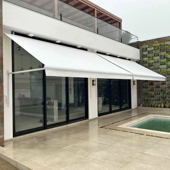 Toldo Cortina com Braços Laterais - Toldos em Americana