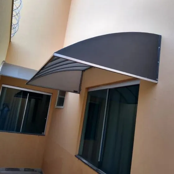 Toldo Fixo de Lona PVC em Americana SP — Cobertura em área de piscina